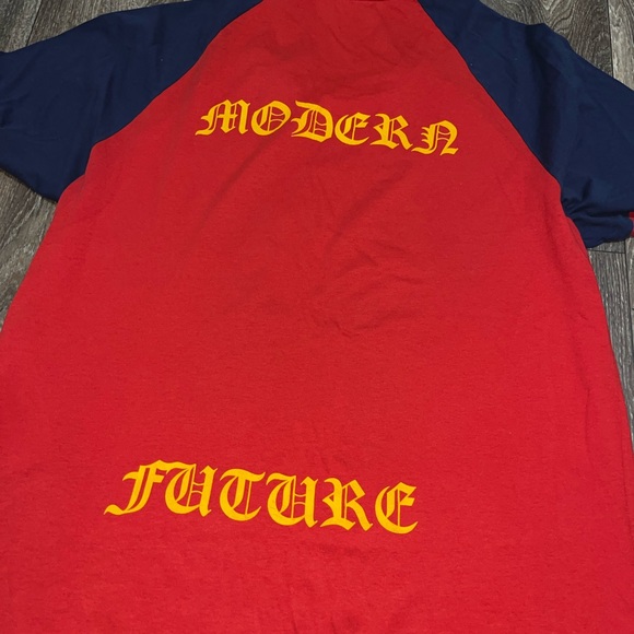 Gucci Interlocking G Web Print Distressed T-Shirt - Picture 3 of 10